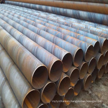 Spiral Submerged Arc Welded Steel SSAW Carbon Steel Pipe